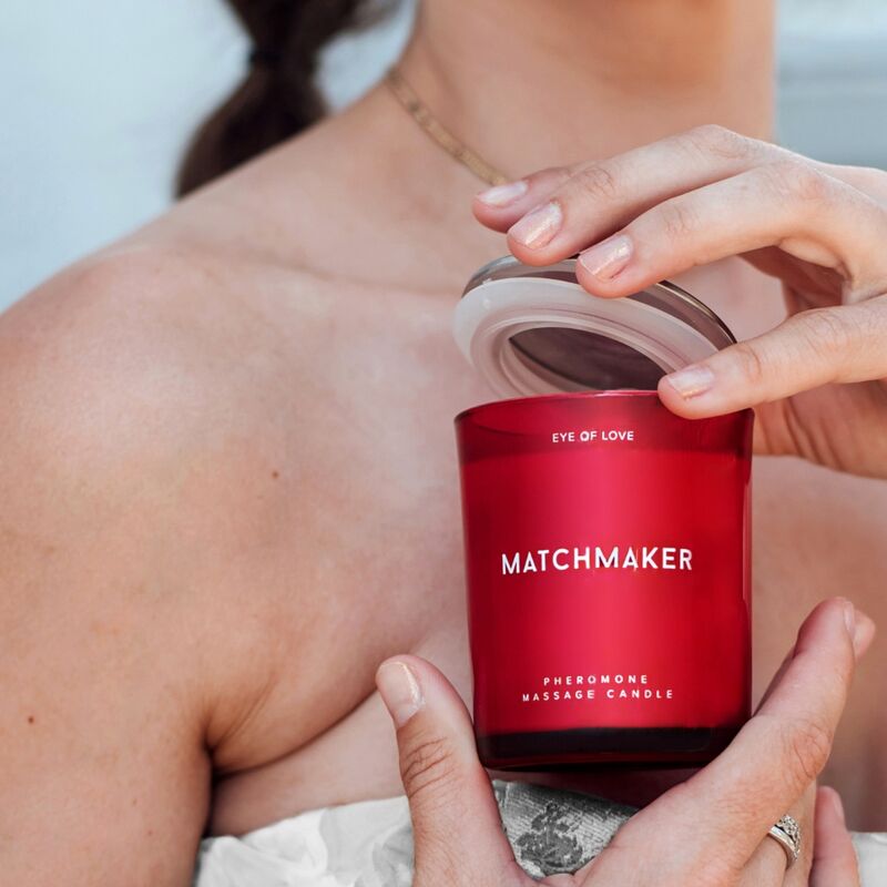 EYE OF LOVE - BOUGIE DE MASSAGE ROUGE DIAMANT MATCHMAKER ATTIRE LES HOMMES 150 ML