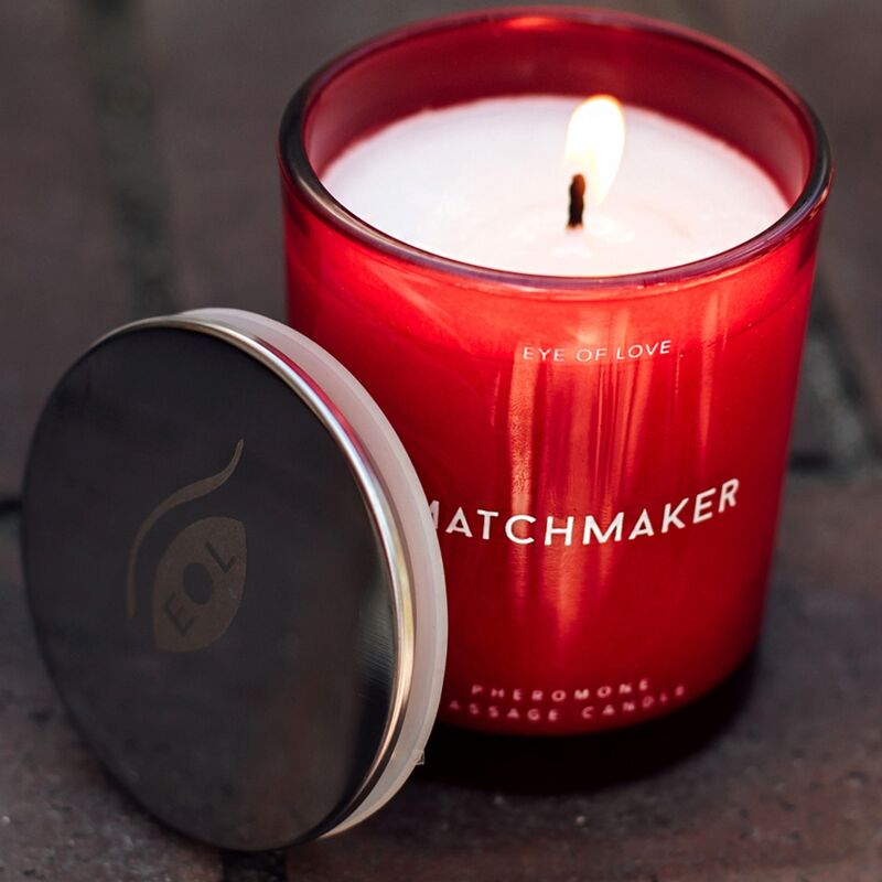 EYE OF LOVE - BOUGIE DE MASSAGE ROUGE DIAMANT MATCHMAKER ATTIRE LES HOMMES 150 ML