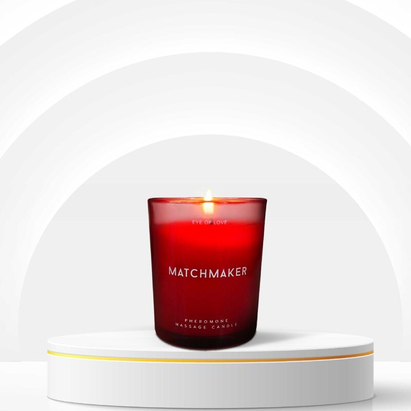 EYE OF LOVE - BOUGIE DE MASSAGE ROUGE DIAMANT MATCHMAKER ATTIRE LES HOMMES 150 ML
