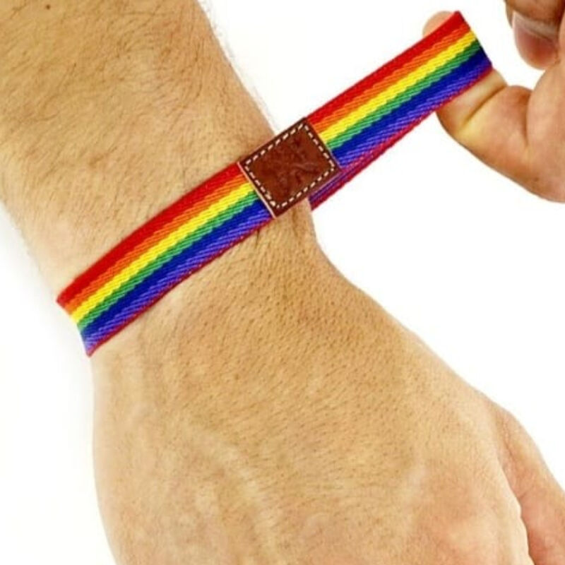 PRIDE - BRACELET JEUNE GOMME LUXE PRIDE