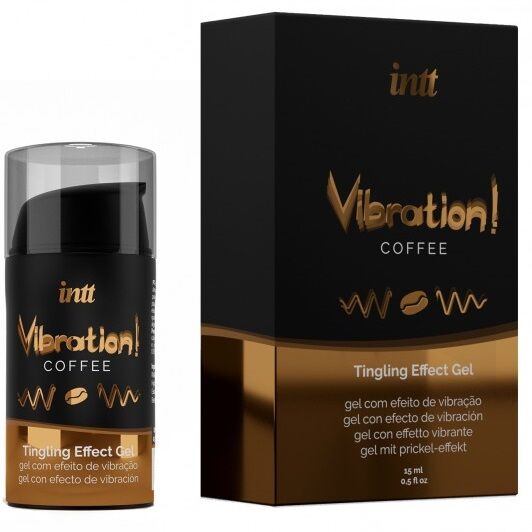 INTT MASSAGE & ORAL SEX - GEL DE MASSAGE SAVEUR CAFÉ ET EFFET CHAUD