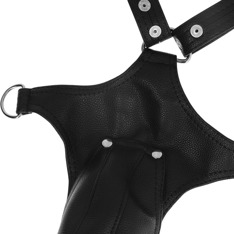 FETISH ATTITUDE SOUMISE - HARNAIS EN V EN SIMILICUIR POUR HOMMES