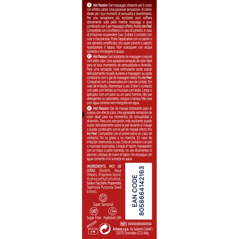CONTROL - GEL HOT PASSION 3 EN 1 200 ML
