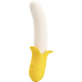 PRETTY LOVE - BANANA GEEK SUPER POWER 7 VIBRATIONS HAUT&BAS SILICONE NOIR