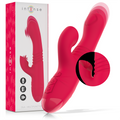 INTENSE - DUA VIBROMASSEUR MULTIFONCTION RECHARGEABLE HAUT ET BAS AVEC LANGUE ROUGE