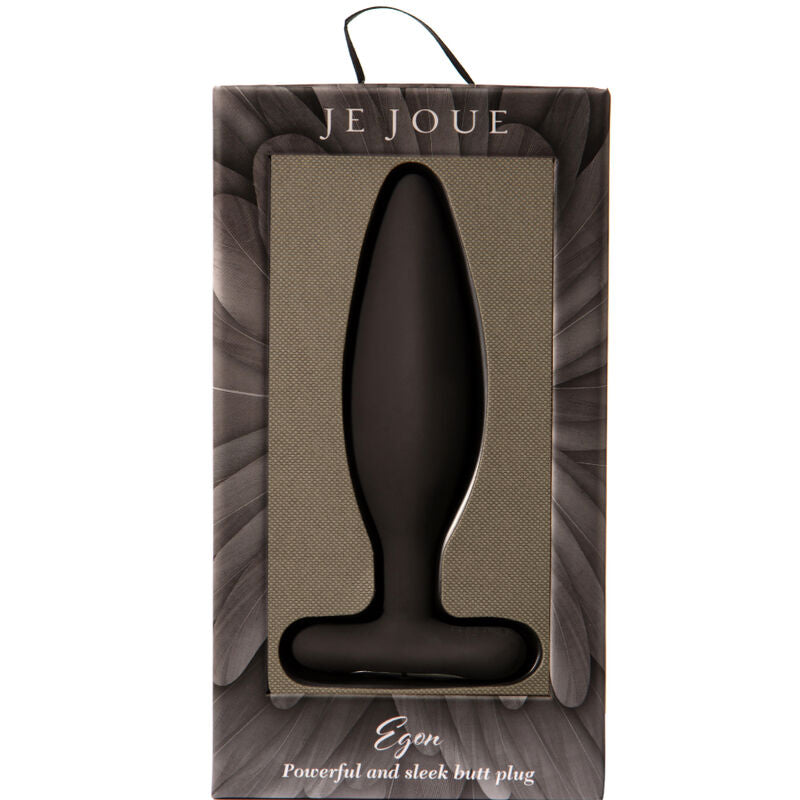 JE JOUE - VIBREUR PLUG ANAL EGON NOIR