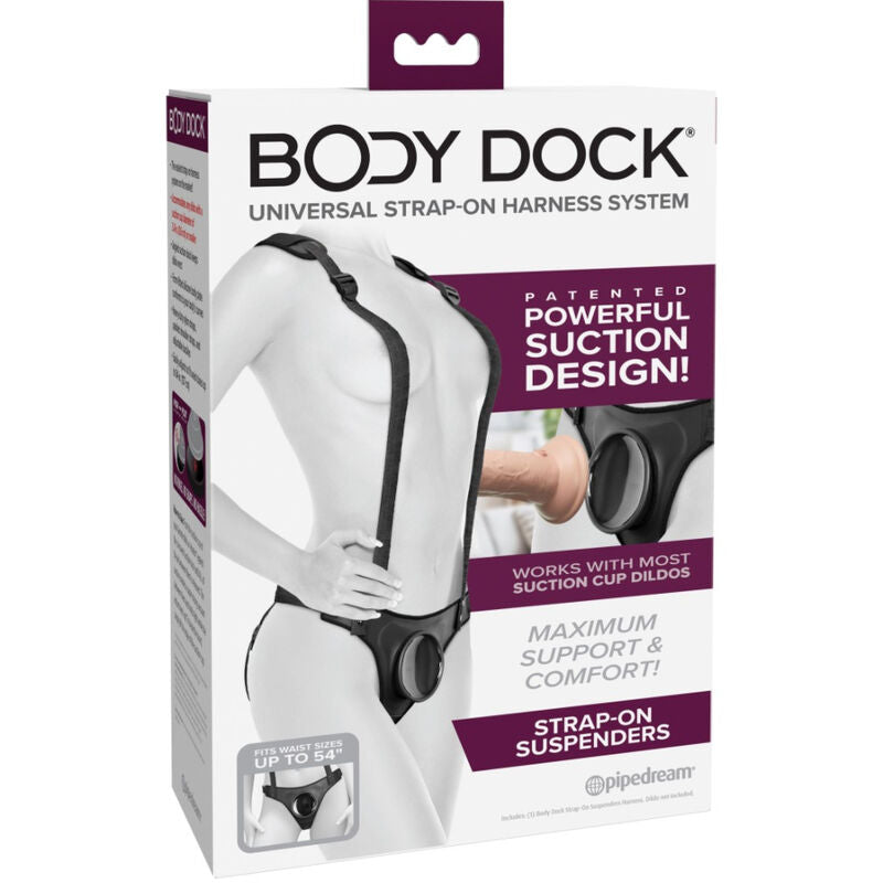 PIPEDREAMS - BRETELLES DE HARNAIS POUR STRAP-ON BODY DOCK
