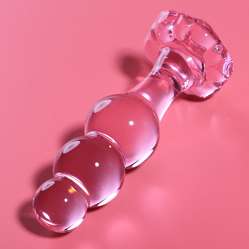 SÉRIE NEBULA PAR IBIZA - MODÈLE 1 BOUCHON EN CRISTAL TRANSPARENT 10,5 CM -O- 3 CM