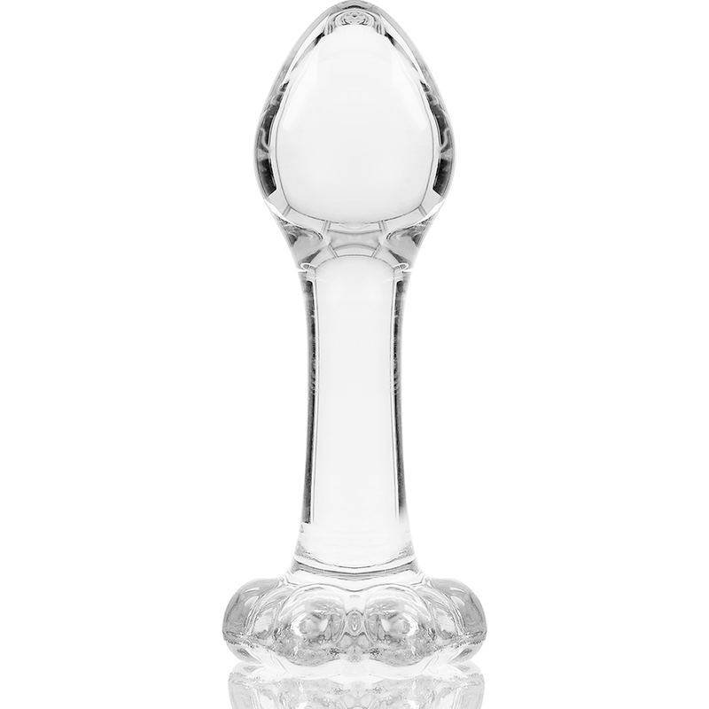 NEBULA SERIES BY IBIZA - MODÈLE 2 PLUG CRISTAL TRANSPARENT 11 CM -Ø- 3.5 CM