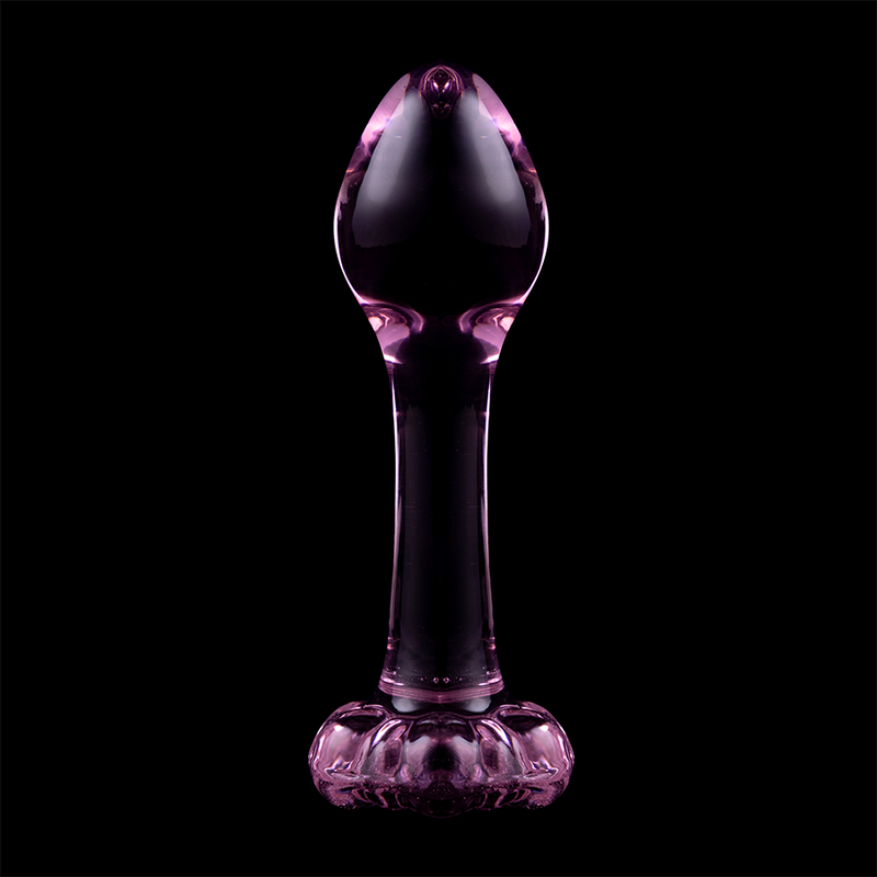 NEBULA SERIES BY IBIZA - MODÈLE 2 PLUG CRISTAL TRANSPARENT 11 CM -Ø- 3.5 CM