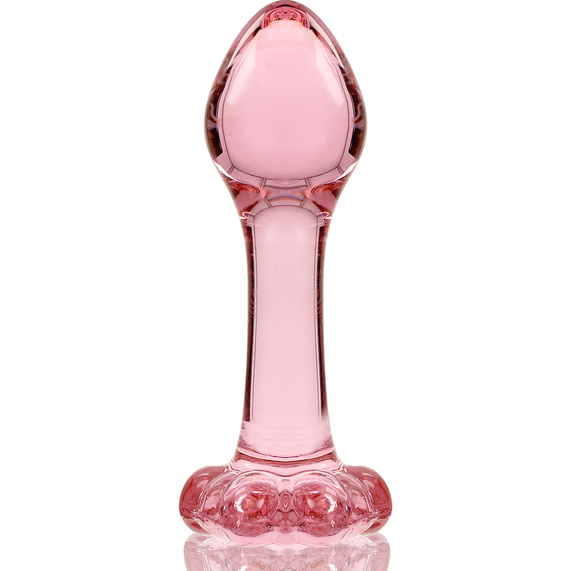 NEBULA SERIES BY IBIZA - MODÈLE 2 PLUG CRISTAL TRANSPARENT 11 CM -Ø- 3.5 CM