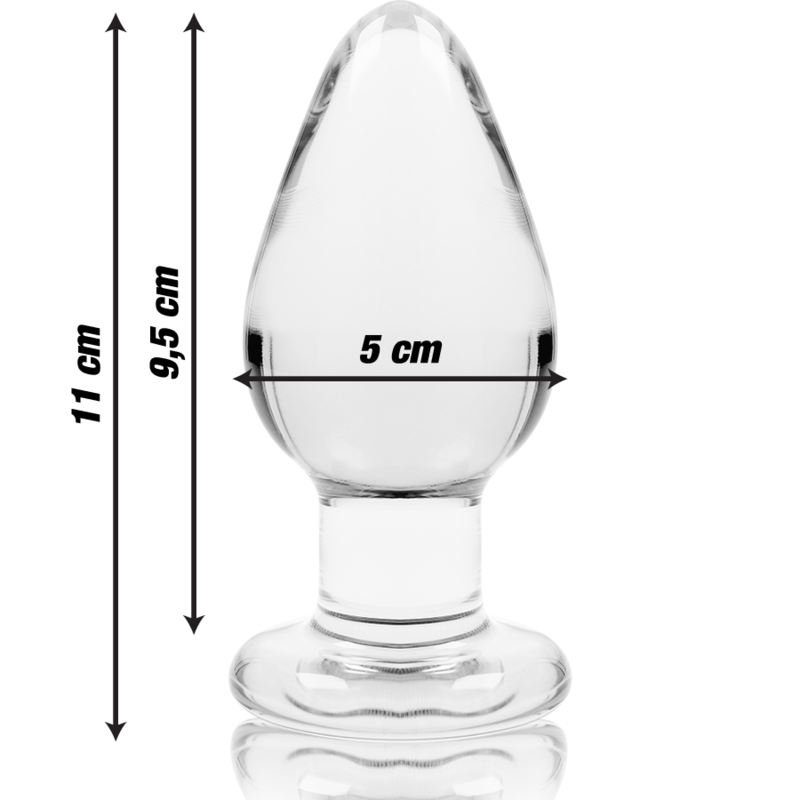 NEBULA SERIES BY IBIZA - MODÈLE 3 PRISES VERRE TRANSPARENT 11 CM -OU- 5 CM