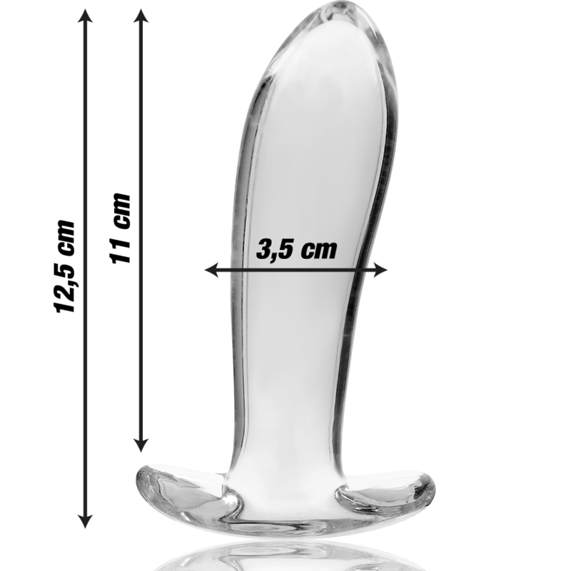 SÉRIE NEBULA PAR IBIZA - MODÈLE 5 PRISES EN VERRE TRANSPARENT 12.5 CM -OU- 3.5 CM