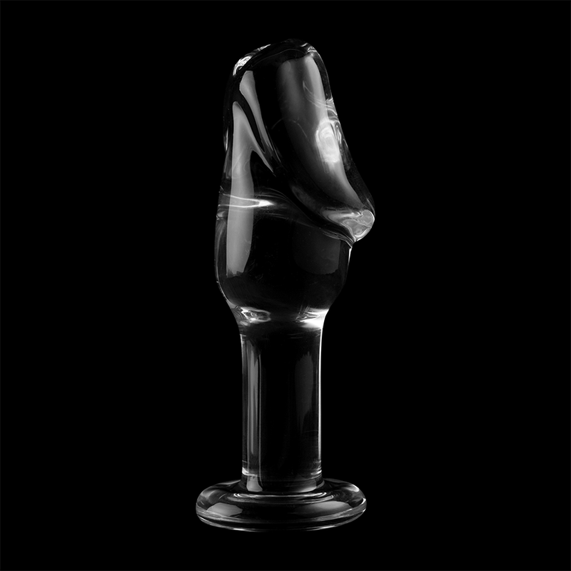 SÉRIE NEBULA PAR IBIZA - MODÈLE 6 PLUGS CRISTAL TRANSPARENT 12.5 CM -O- 4 CM