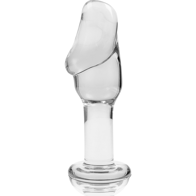 SÉRIE NEBULA PAR IBIZA - MODÈLE 6 PLUGS CRISTAL TRANSPARENT 12.5 CM -O- 4 CM