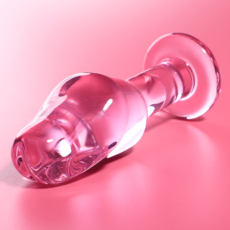 SÉRIE NEBULA PAR IBIZA - MODÈLE 6 PLUGS CRISTAL TRANSPARENT 12.5 CM -O- 4 CM