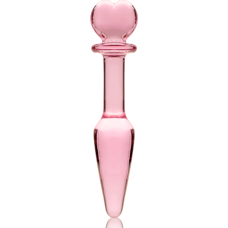 NEBULA SERIES BY IBIZA - MODELO 7 PLUG CRISTAL TRANSPARENTE 13.5 CM -O- 3 CM