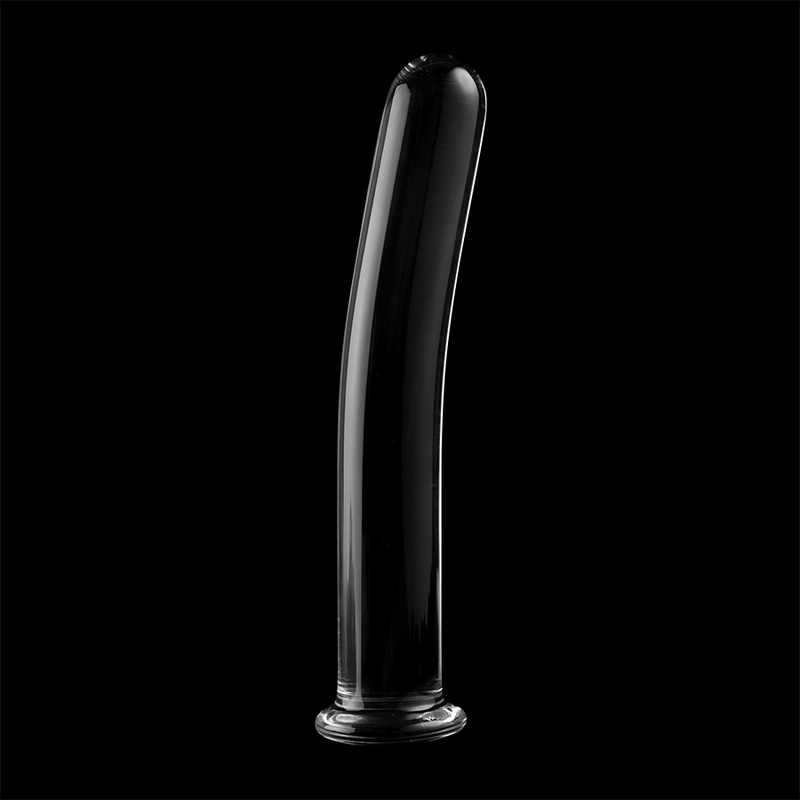NEBULA SERIES BY IBIZA - MODELO 8 DILDO CRISTAL TRANSPARENTE 14.5 CM -O- 2 CM