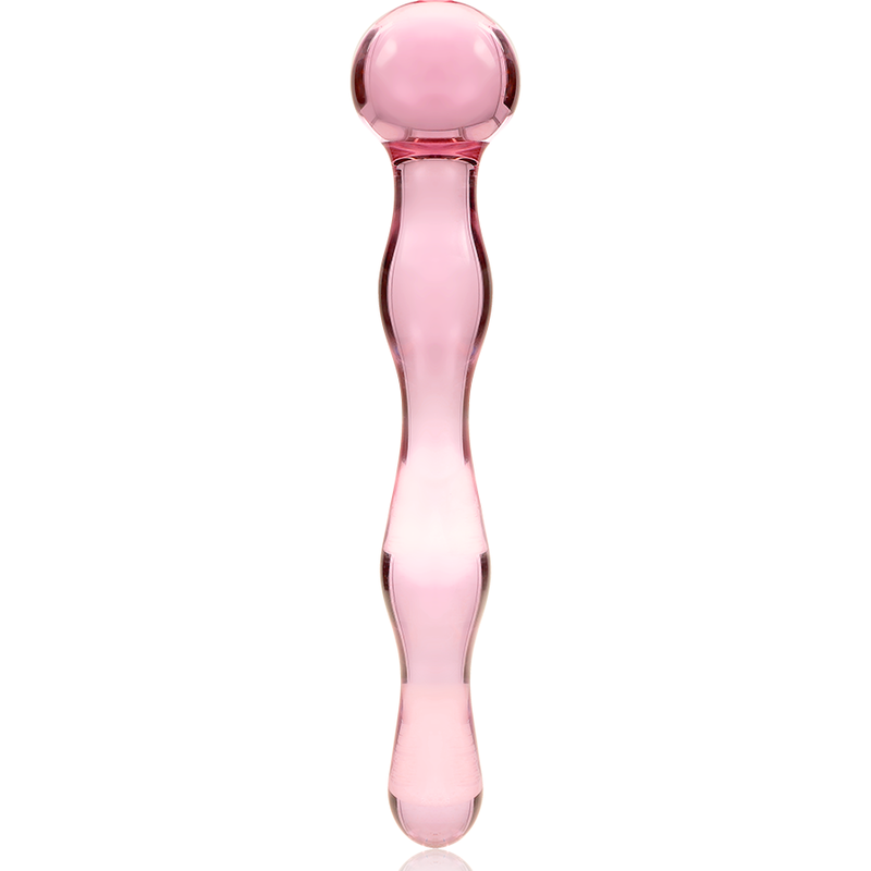 NEBULA SERIES BY IBIZA - MODELO 13 DILDO CRISTAL TRANSPARENTE 18 CM -O- 3.5 CM