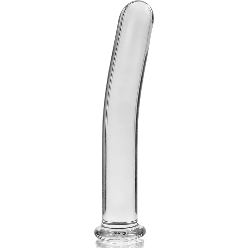 NEBULA SERIES BY IBIZA - MODELO 17 DILDO CRISTAL TRANSPARENTE 18.5 CM -O- 3 CM