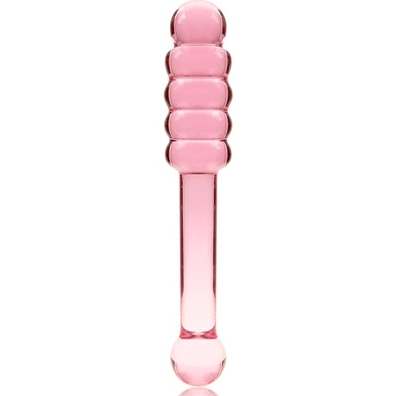 NEBULA SERIES BY IBIZA - MODELO 20 DILDO CRISTAL TRANSPARENTE 20.5 CM -O- 3 CM