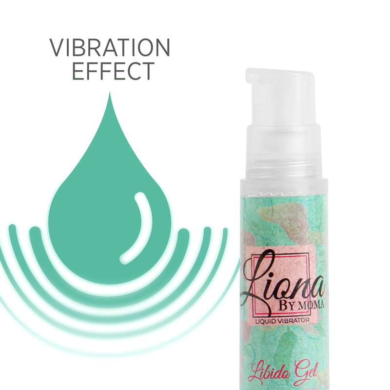 LIONA BY MOMA - VIBRATEUR LIQUIDE GEL LIBIDO 6 ML