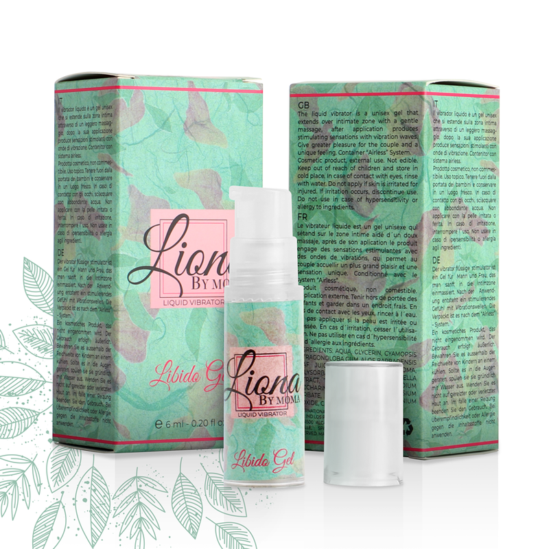 LIONA BY MOMA - VIBRATEUR LIQUIDE GEL LIBIDO 6 ML