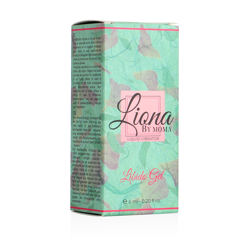 LIONA BY MOMA - VIBRATEUR LIQUIDE GEL LIBIDO 6 ML