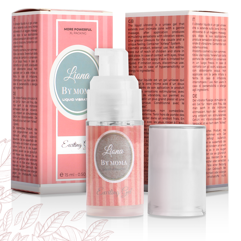 LIONA BY MOMA - VIBRATEUR LIQUIDE GEL STIMULANT 15 ML
