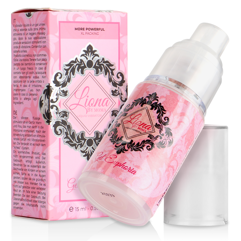 LIONA BY MOMA - VIBRATEUR LIQUIDE GEL EUPHORIA 15 ML