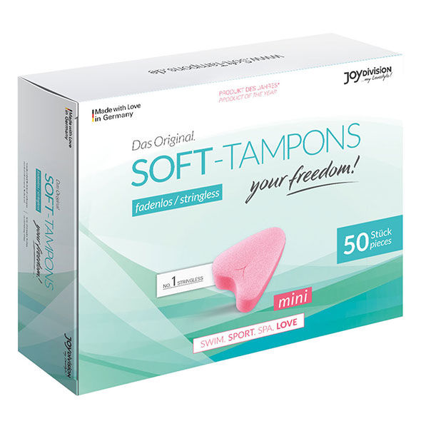 JOYDIVISION SOFT-TAMPONS - TAMPONS SOUPLES ORIGINAUX MINI X 50 UNITÉS