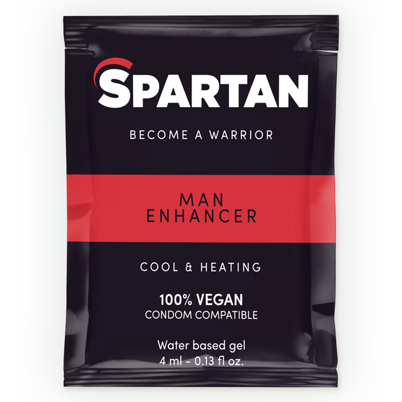 SPARTAN - GEL STIMULANT D'ÉRECTION À EFFET CHAUD-FROID 100 % VEGAN 4 ml