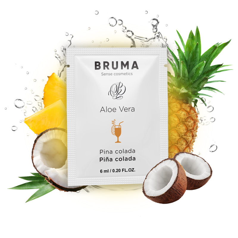 BRUMA - GEL LUBRIFIANT ALOE VERA GOÛT PINA COLADA 6 ML