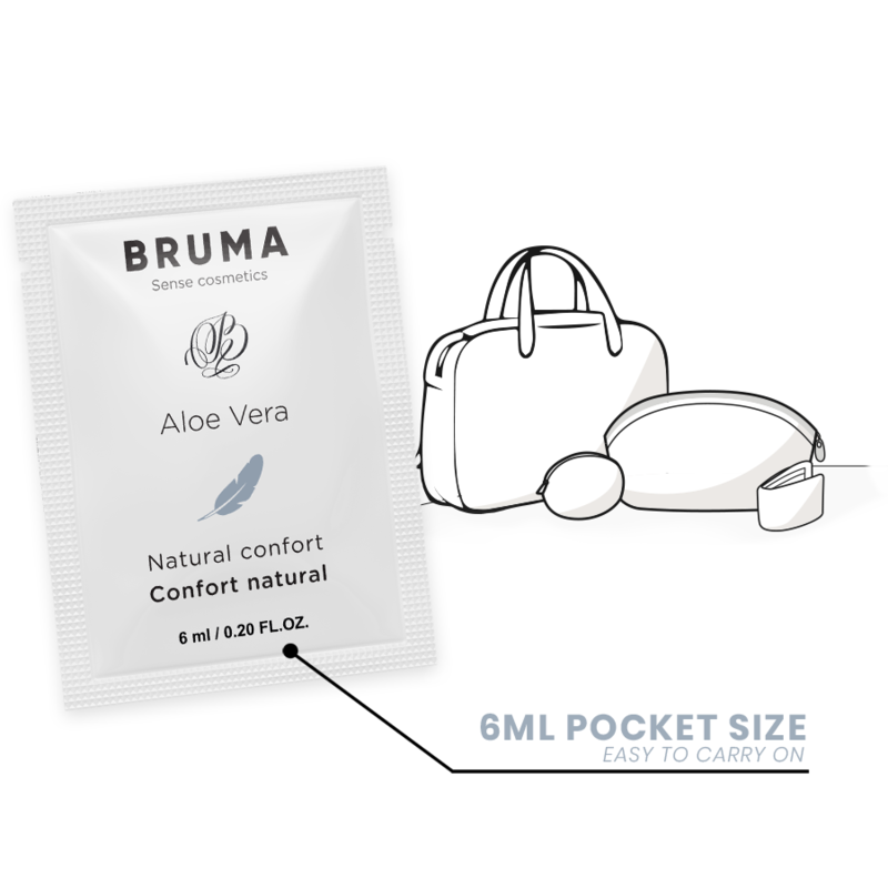 BRUMA - GEL LUBRIFIANT ALOE VERA CONFORT NATUREL 6 ML