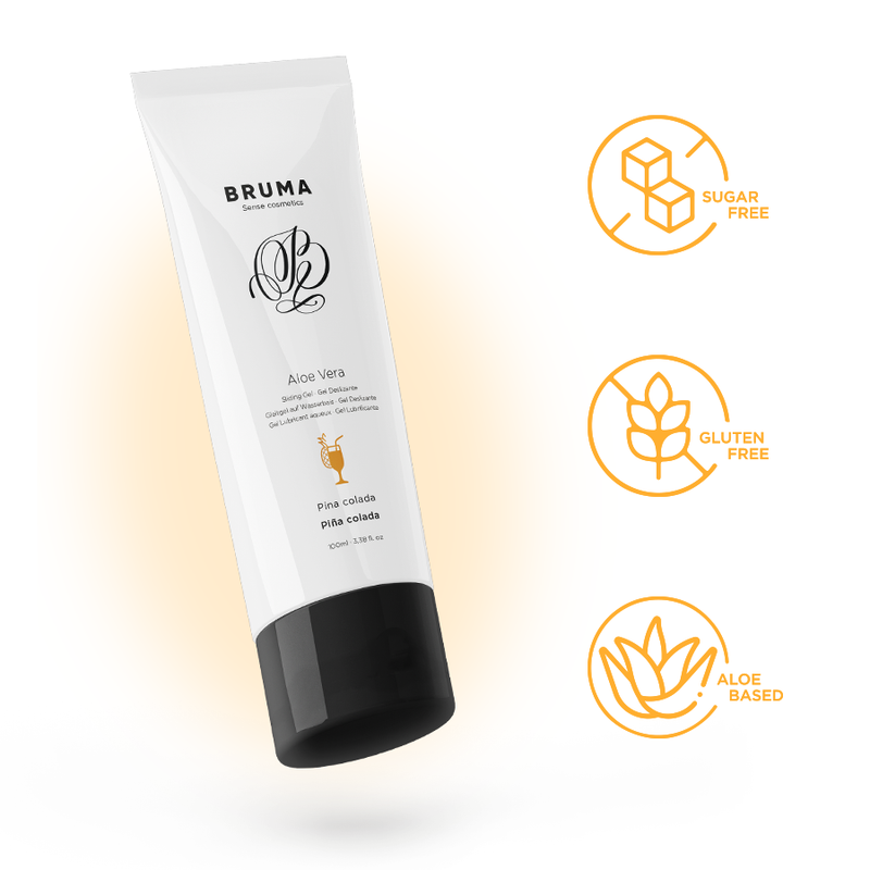BRUMA - GEL LUBRIFIANT ALOE VERA GOÛT PINA COLADA 100 ML