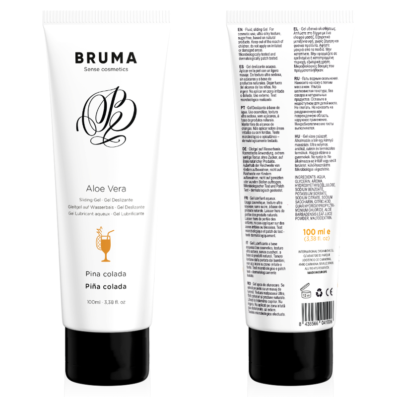 BRUMA - GEL LUBRIFIANT ALOE VERA GOÛT PINA COLADA 100 ML