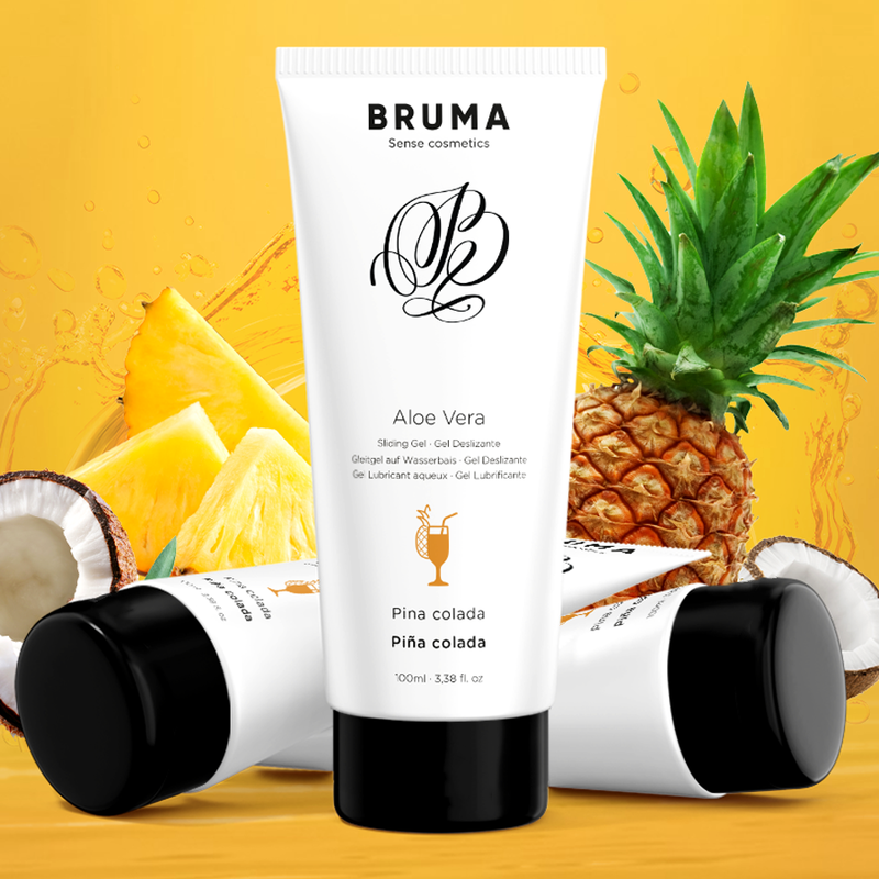 BRUMA - GEL LUBRIFIANT ALOE VERA GOÛT PINA COLADA 100 ML
