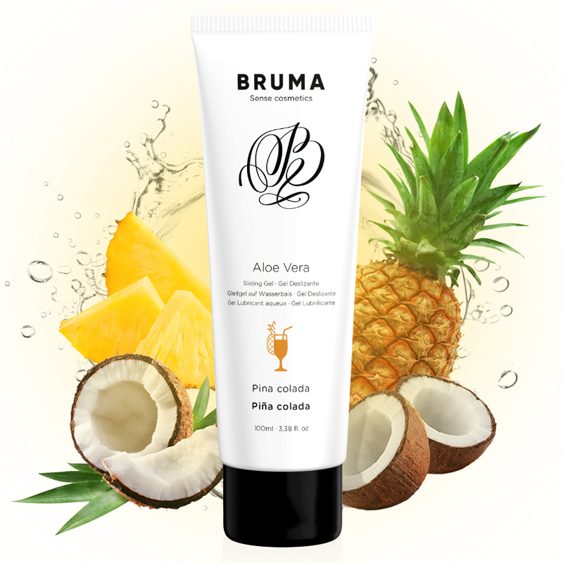 BRUMA - GEL LUBRIFIANT ALOE VERA GOÛT PINA COLADA 100 ML