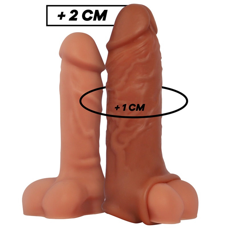 VIRILXL - ALLONGE PÉNIS BRUNNE EN SILICONE LIQUIDE V9