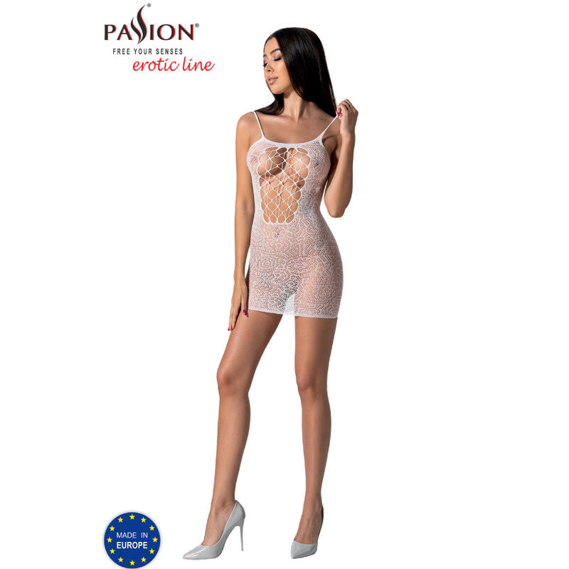 PASSION - BS096 BAS EN RÉSILLE NOIR TAILLE UNIQUE