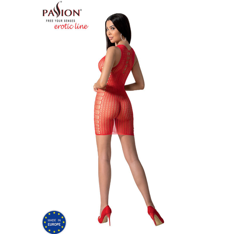 PASSION - BS097 BODYSTOCKING NOIR TAILLE UNIQUE