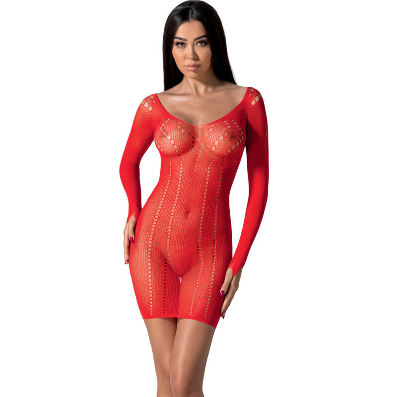 PASSION - BS101 BODYSTOCKING NEGRO TALLA UNICA