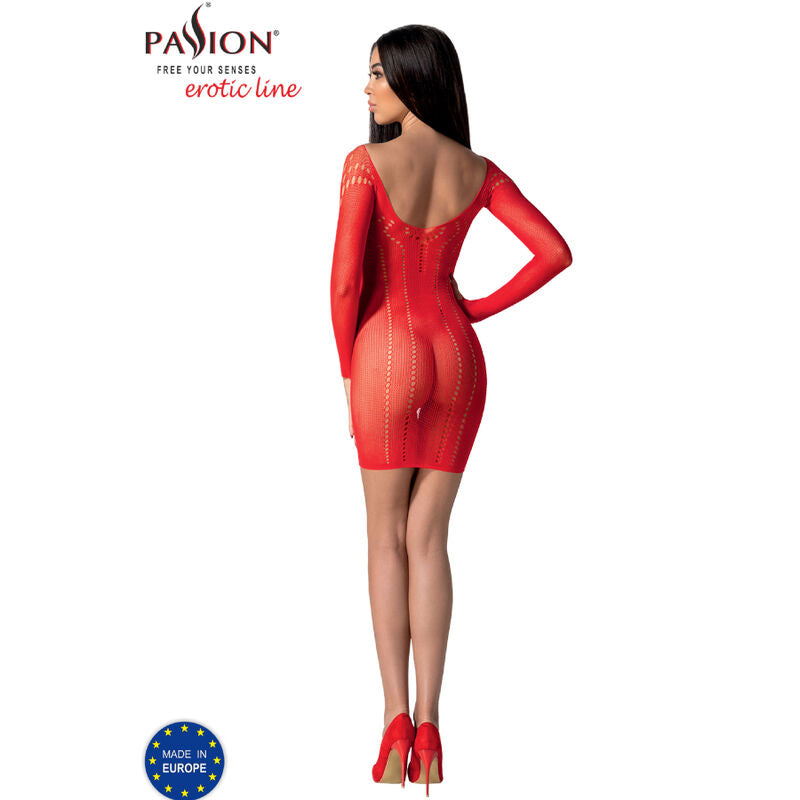 PASSION - BS101 BODYSTOCKING NEGRO TALLA UNICA