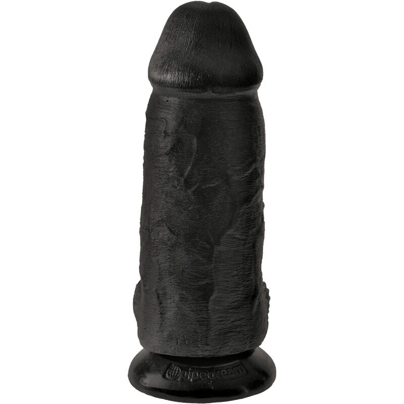 KING COCK - PÉNIS RÉALISTE AVEC DES VEINES 23 CM NOIR
