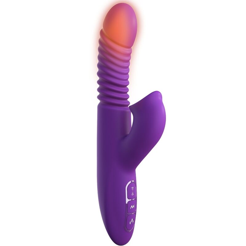 FANTASY FOR HER - STIMULATEUR CLITORIDIEN AVEC FONCTIONS D'OSCILLATION CHAUFFANTE ET DE VIBRATION VIOLETTE