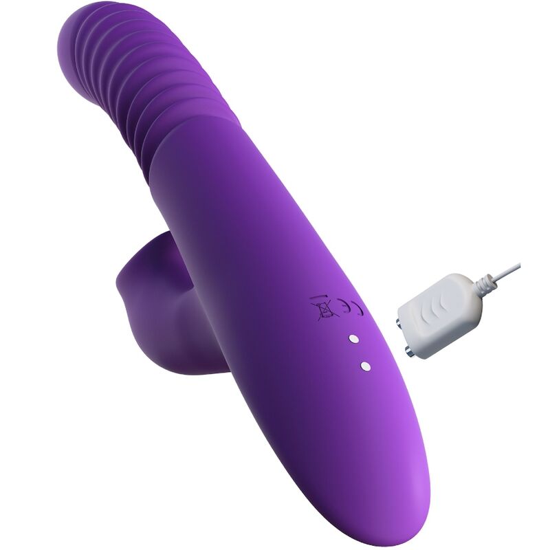 FANTASY FOR HER - STIMULATEUR CLITORIDIEN AVEC FONCTIONS D'OSCILLATION CHAUFFANTE ET DE VIBRATION VIOLETTE