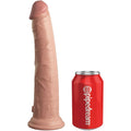 KING COCK - DILDO EN SILICONE HYPER RÉALISTE 25,4 CM
