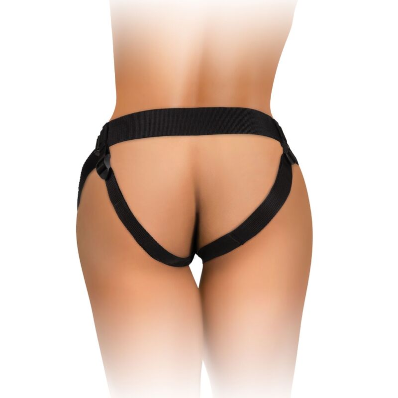 KING COCK - HARNAIS ÉLITE RÉGLABLE AVEC GODEMICHET 15.2 CM POUR DÉBUTANTS