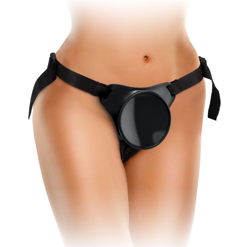 KING COCK - HARNAIS ÉLITE RÉGLABLE AVEC GODEMICHET 15.2 CM POUR DÉBUTANTS