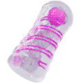 PRETTY LOVE - MASTURBATEUR MASCULIN FANTAISIE AVEC SPIRALE INTÉRIEURE ET BILLES TRANSPARENTES